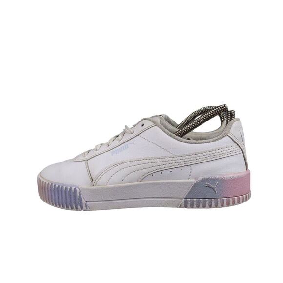 Puma Shoes Womens 7 Sneakers Lifestyle Trainers Carina Street Pastel Platform - Picture 4 of 12